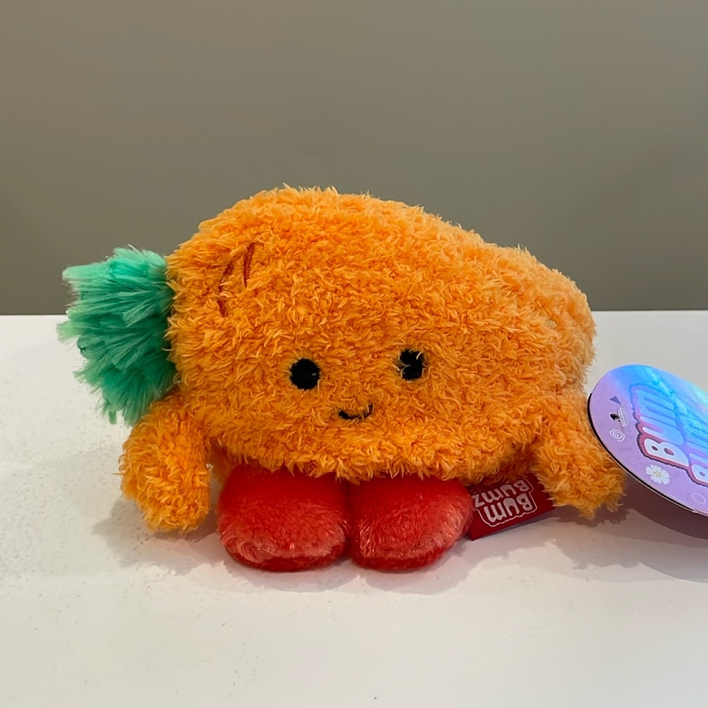 NWT 4.5” Carson the Carrot 🥕 SpringBumz Bumbumz by Russ